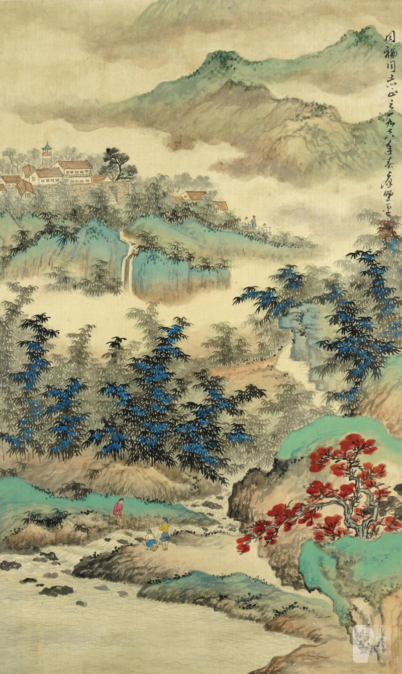    應野平 山水